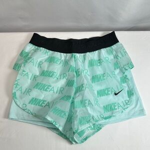 NWT Nike Air Mint and Black Logo Running Shorts